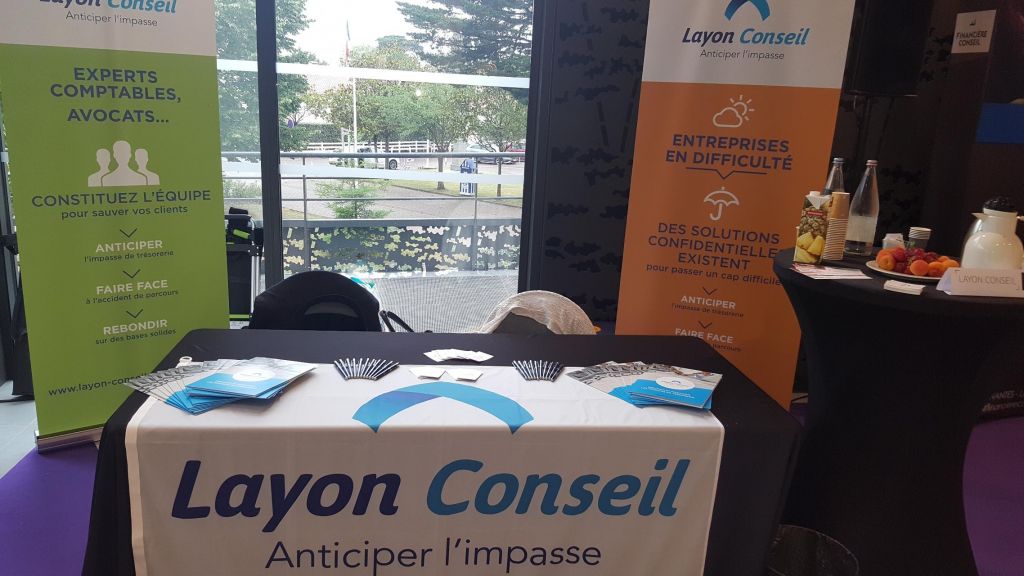 Stand de Layon Conseil à l'Assemblée Générale de l'Ordre des Experts-Comptables Pays de Loire 2019